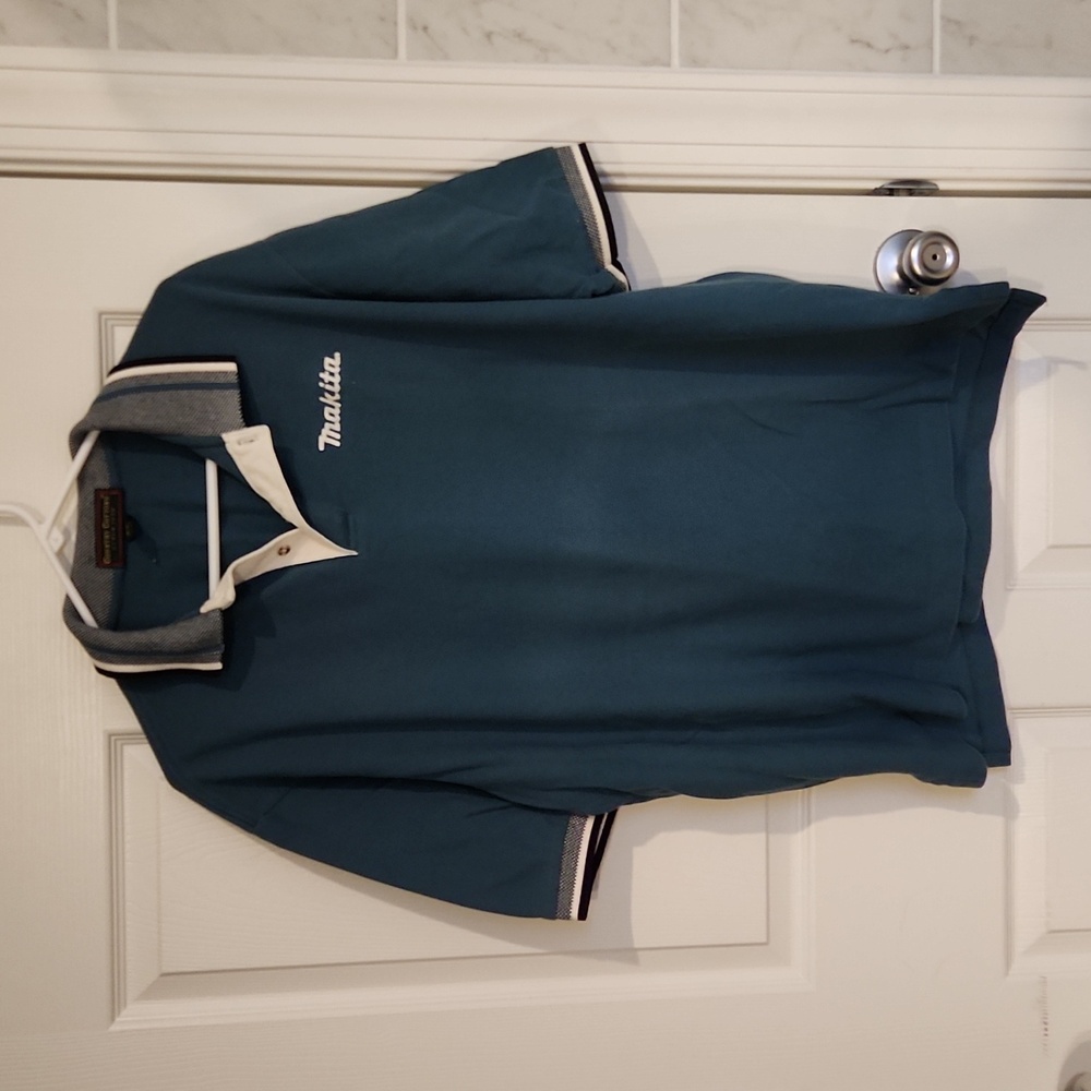 Vintage Makita collared shirt size XL